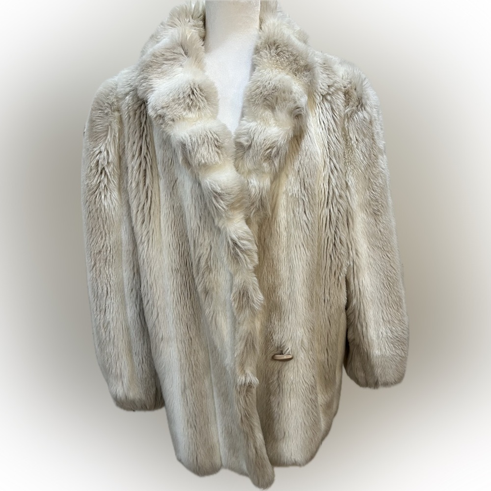 Vintage L'Esprit Dubrowsky & Perlbinder Genuine Fur Coat - Picture 2 of 15